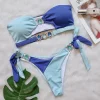 Rhinestone Push Up Two Pieces Bathing Suit Beachwear - Image 3