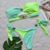Rhinestone Push Up Two Pieces Bathing Suit Beachwear - Image 4