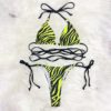 Sexy Push Up Swimwear Women Brazilian Bikini Set Bandage Biquini Beachwear Bathing Suit - Image 4