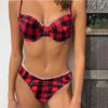 Summer Lattice Female Bikini Women Swimwear Push Up Bikini Set