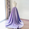 Elegant Mermaid One Shoulder Satin Evening Party Dress - Image 8