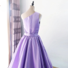 Elegant Mermaid One Shoulder Satin Evening Party Dress - Image 4