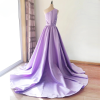 Elegant Mermaid One Shoulder Satin Evening Party Dress - Image 5