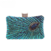 Peacock Sequins Beading Clutch Bags Glitter Women in Evening Bags Rhinestone Hasp Sac Main Femme Lady's Handbag Purse Crossbody