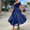 Party Dresses Strapless Open Shoulder Long Semi Formal Dress