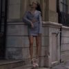 Leather Mini Dress for Women, Hollow Bodycon, Sexy Streetwear, Party Club - Image 3
