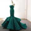 Simple Style Mermaid Wedding Dress Strapless Ruffles Bridal Gown - Image 8