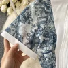 Elegant Maxi Dresses for Women Printed Short Sleeve A-line Belted - Image 4