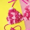 Micro Mini Bikini Set Pads Bikinis Push Up Bathing Suits 3D Floral Swimwear - Image 5