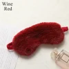 Comfortable Sleep Mask Super Soft Adjustable Rabbit Plush Eye Masks for Sleeping Shift Work Naps - Image 4