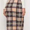 Printed Slim Pencil Pants Chic High Waist Slim Pencil Skirts Fashion Elegant Back Zip Up Midi Skirts - Image 2