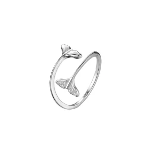 Leaf Zircon Adjustable Party Minimalist Rings