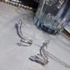 1PC Zircon Snake Clip Earrings - Image 3
