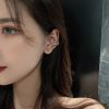 1PC Zircon Snake Clip Earrings