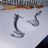1PC Zircon Snake Clip Earrings - Image 4