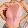 Casual Backless Ribbed Brassiere Comfortable Tanks Top - Image 7