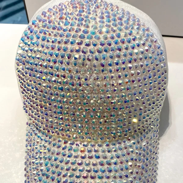 Casual Rhinestone Acrylic Baseball Street Hiphop Hats - Image 2