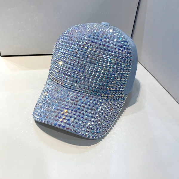 Casual Rhinestone Acrylic Baseball Street Hiphop Hats - Image 5