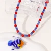Creative Charm Fish Pendant Necklace Accessories - Image 3