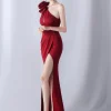 Elegant Backless Diamonds Floor-Length Birthday Party Maxi Dress - Image 31