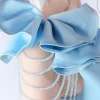 Elegant Backless Diamonds Floor-Length Birthday Party Maxi Dress - Image 7