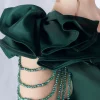 Elegant Backless Diamonds Floor-Length Birthday Party Maxi Dress - Image 25