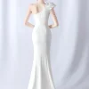 Elegant Backless Diamonds Floor-Length Birthday Party Maxi Dress - Image 41