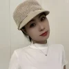 Elegant Sequin Retro Equestrian Breathable Sun Protection Hat - Image 3