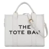 Casual Leather Symatic Large -capacity Tote Bags - Image 6