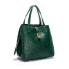 Retro Craft Fashion Letter Printed Metal Accessories Large Capacity Handbag - Image 5