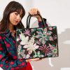 Shiny Random Pattern Large Capacity Handheld Tote Bag