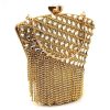 One Side Rhinestones Diamonds Chain Fashion Small Clutch - Image 5