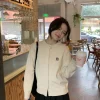 Cashmere cardigan round neck loose long sleeved embroidered knitted sweater - Image 11
