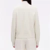 Casual Beading Pearl Decorative cashmere long sleeved outerwears Sweaters - Image 4