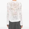 Casual Hollow Pullover Elastic knitted slim fit long sleeved Knitwear Sweaters - Image 4