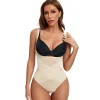 Full BodyShaper Seamless Tummy Control Mesh Slimming Flat Belly Underbust Corset Shapewear - Image 5