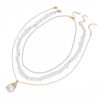 Trendy Irregular Raw Quart Pendant Natural Beads Necklaces - Image 8