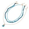 Trendy Irregular Raw Quart Pendant Natural Beads Necklaces - Image 6