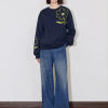 Casual Floral Round Neck Long Sleeve Pullover Hoodies - Image 6
