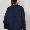 Casual Floral Round Neck Long Sleeve Pullover Hoodies - Image 9