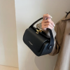 Classic Versatile Retro Large Capacity Textured Leather Flap Crossbody Square Handbags - Image 6