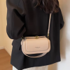 Classic Versatile Retro Large Capacity Textured Leather Flap Crossbody Square Handbags - Image 8