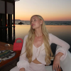 Elegant Knitted Flare Sleeve V Neck Hollow Out Tops Elastic Cardigan Skirts Sets - Image 13