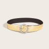 Elegant Pin Buckle Dress Shirt Suit Decorative High Quality Waist Belt - Image 2