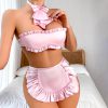 Lingerie Strapless Bra Padded Extreme Exotic Four Pieces Underwear Bra Sets - Image 3