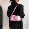 Luxury Glossy PU Leather Party Handbag Patent Leather Shoulder Bag - Image 8