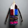 Trendy Knitted Fox Fur Scarf Real Rex Rabbit Fur Collar Warm Scarves - Image 4