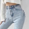 Vintage Baggy Denim Wide Legged Loose Flare Jeans - Image 2