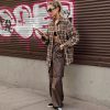 Vintage Long Sleeve Single Breasted Plaid Checkered Shirt - Image 2