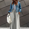 Casual Drawstring Solid Color Loose Wide Leg Bottoms Pants - Image 2